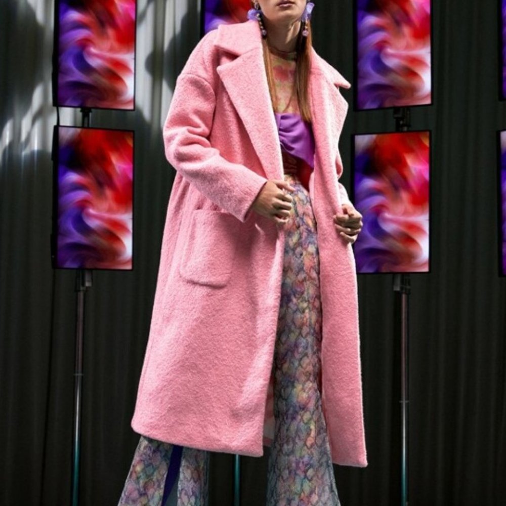 BARBIE DOLLZ Pink overcoat - Picture 2 of 6
